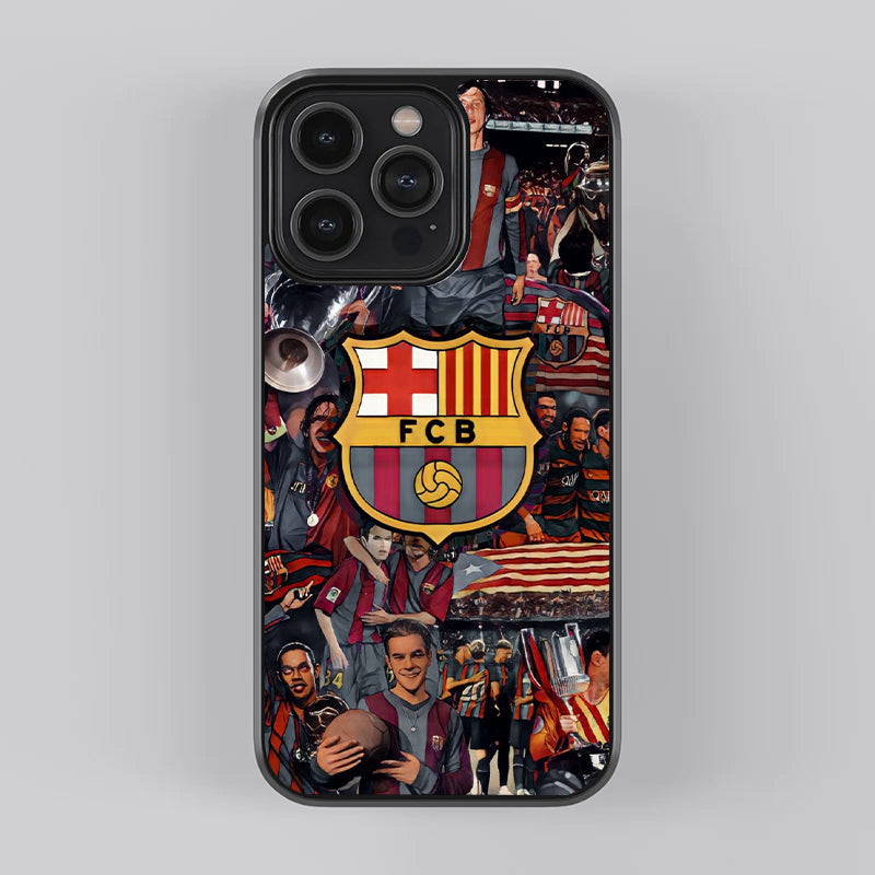 Fc Barcelona Football Club Mobile Back Cover Barcelona Legends