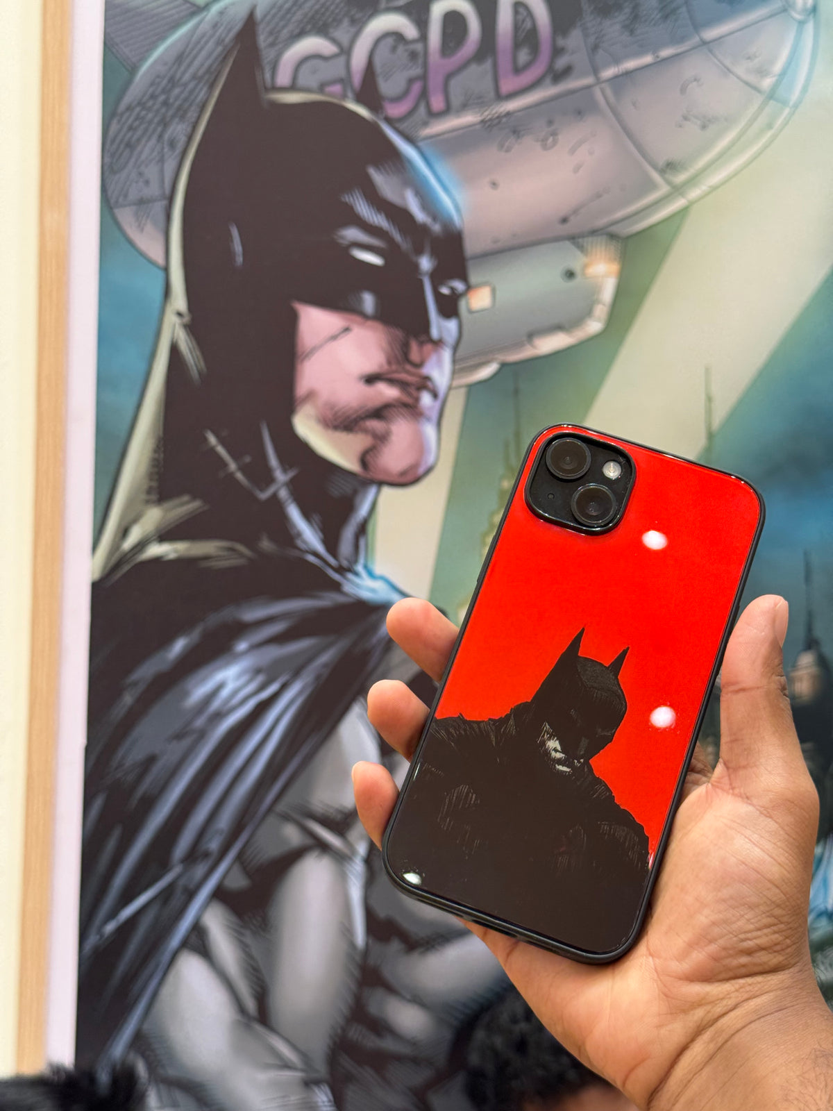 Batman RED IS ON premium case