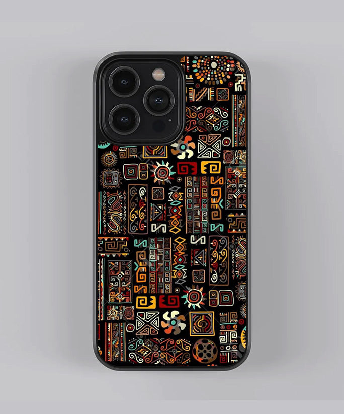 Aztec Mexican Premium Glass Case