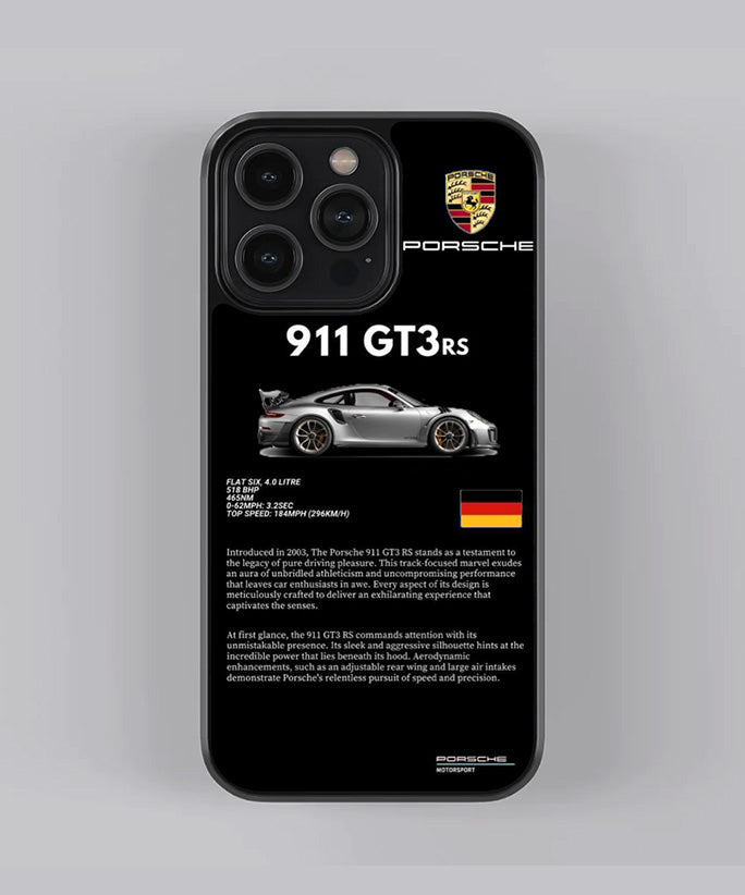 911 GT3 RS Collector’s black Edition Premium Case