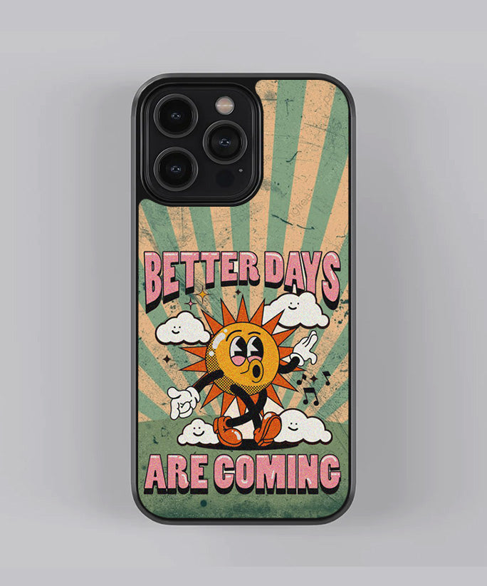 Better Days and Retro Premium Glass Case