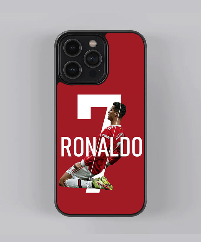 CR7 Celebration in Red BG Premium Case