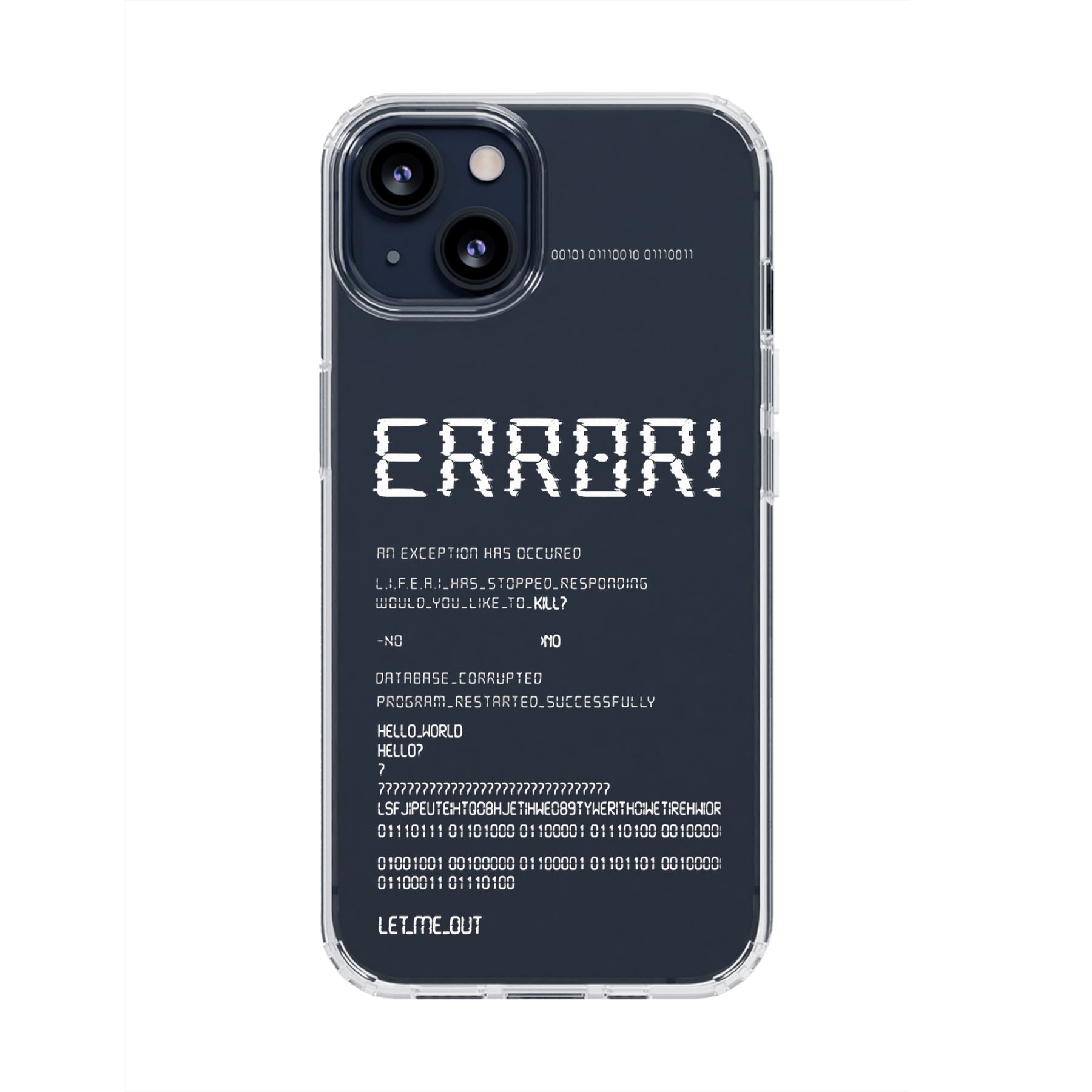 ERROR Premium Transparent Case