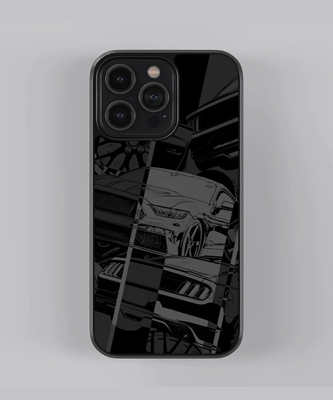 Ford Mustang Drawing Premium Case
