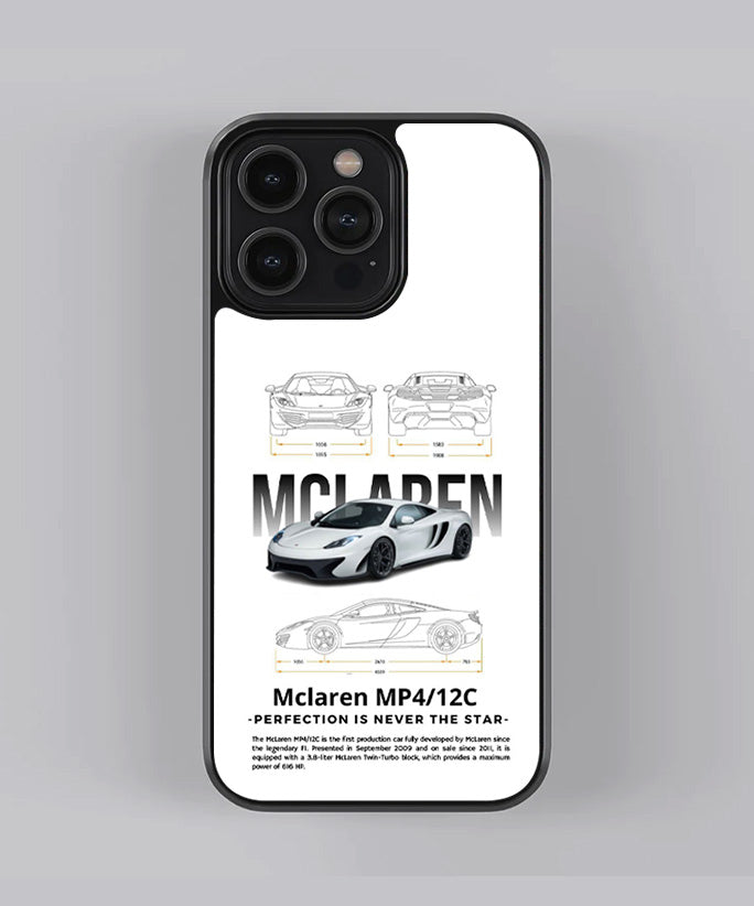 MP4-12C Car Premium Glass Case