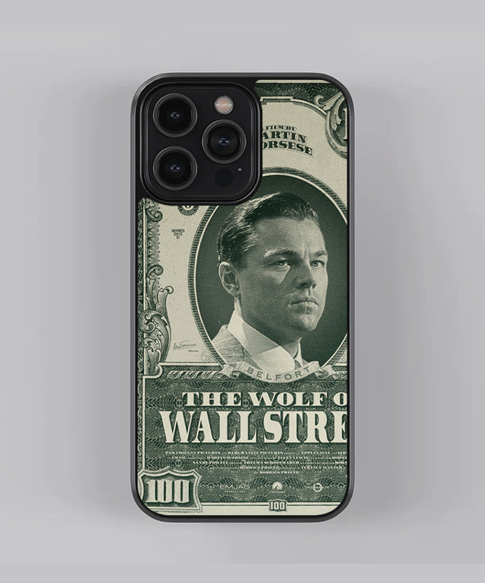 Money-The Wolf of Wall Street Premium Glass Case