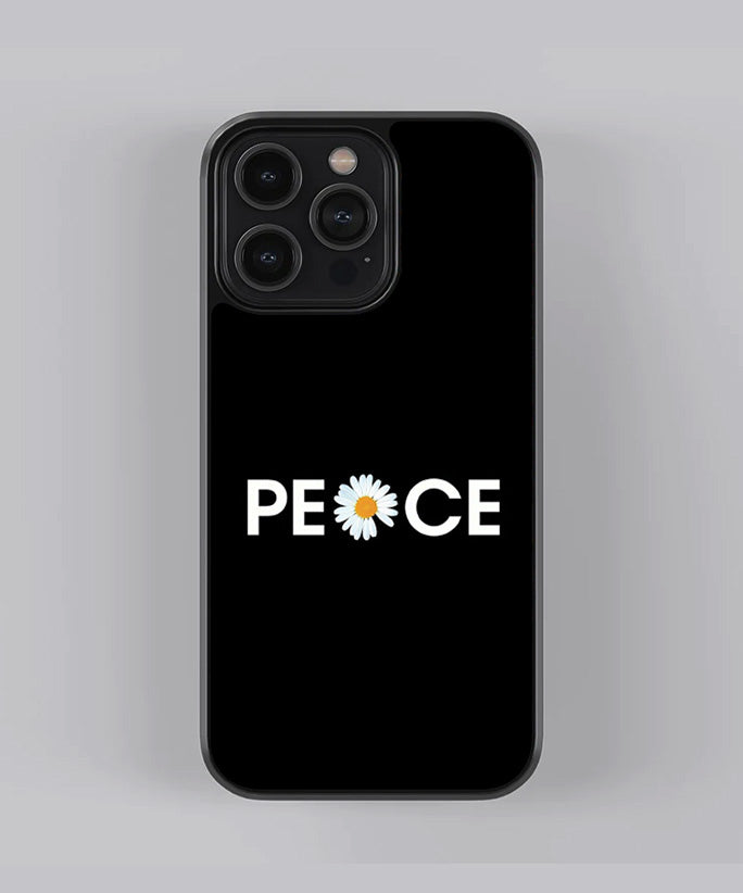 Peace Premium Glass Case