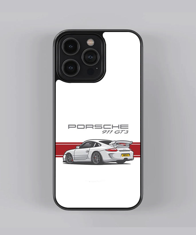 Porsche GT3rs Car Premium Glass Case