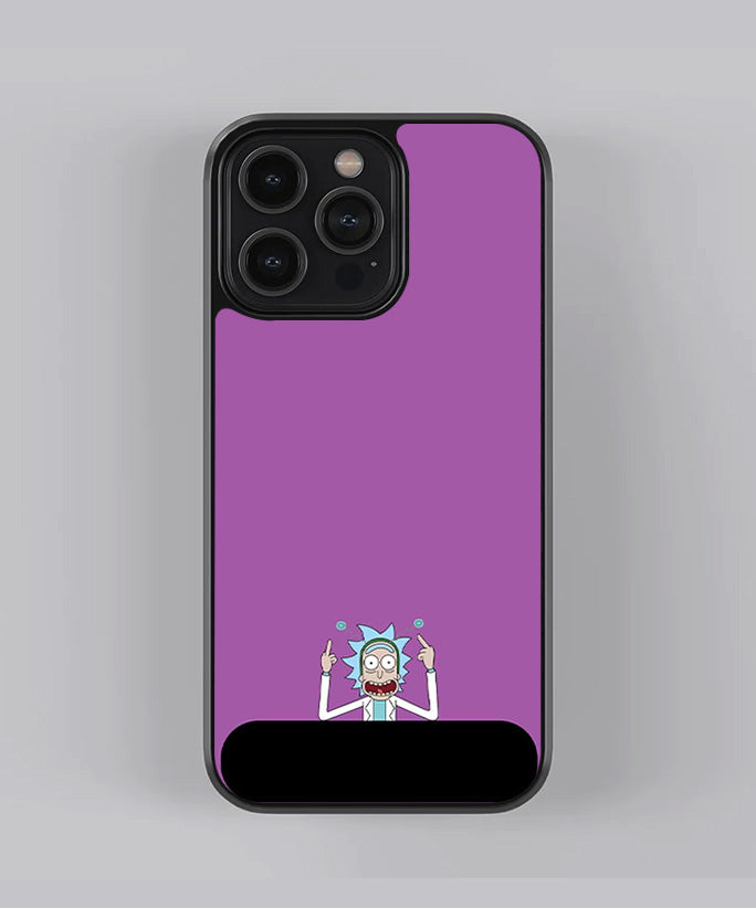 Rick and Morty Premium Glass Case