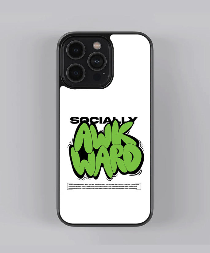 Specially Awkward Premium Glass Case
