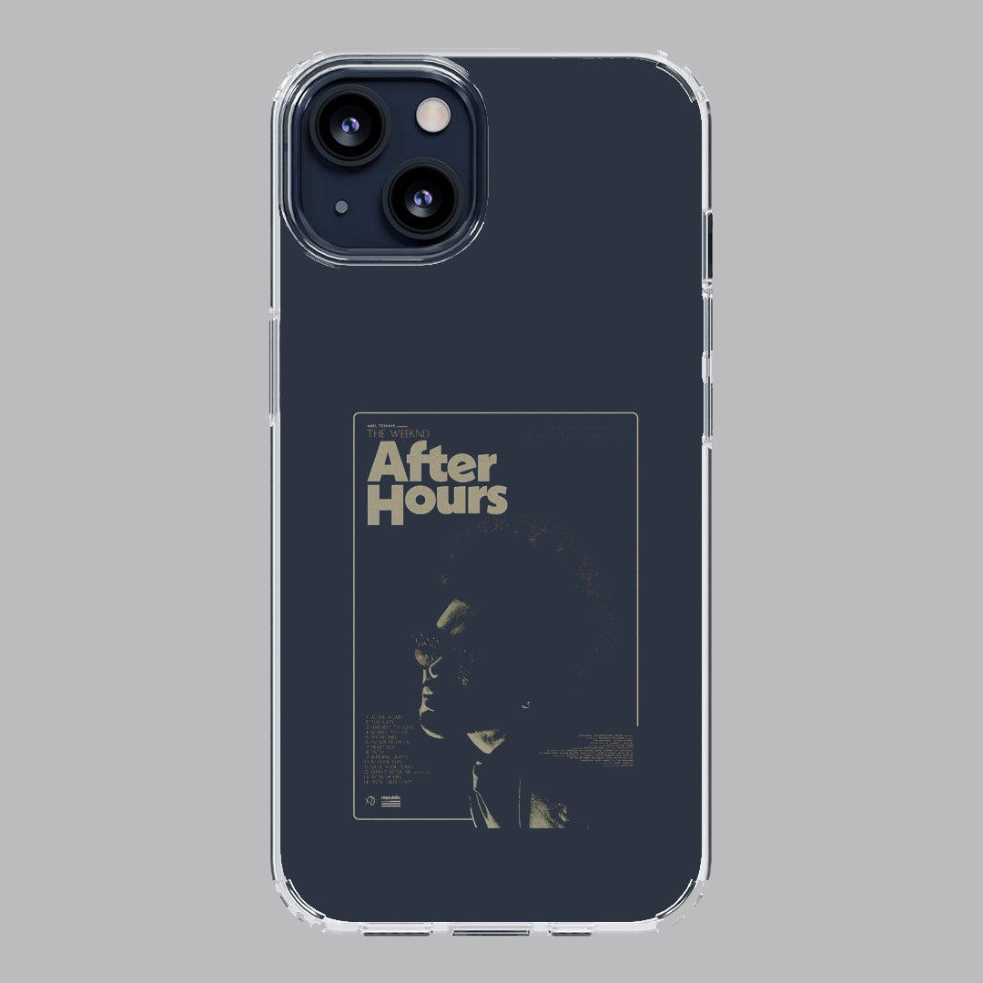 after hours weeknd premium transparent case