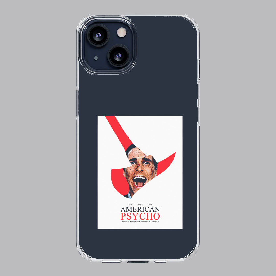 american psycho poster premium transparent case