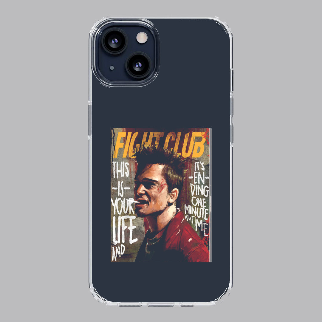fight club tylor durden premium transparent case