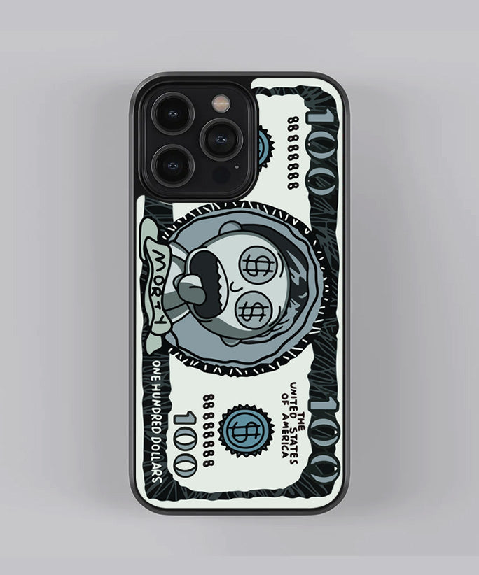 morty Dollar Premium Glass Case