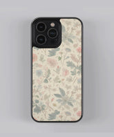 Minimal Soft Floral Beige PremiumCase