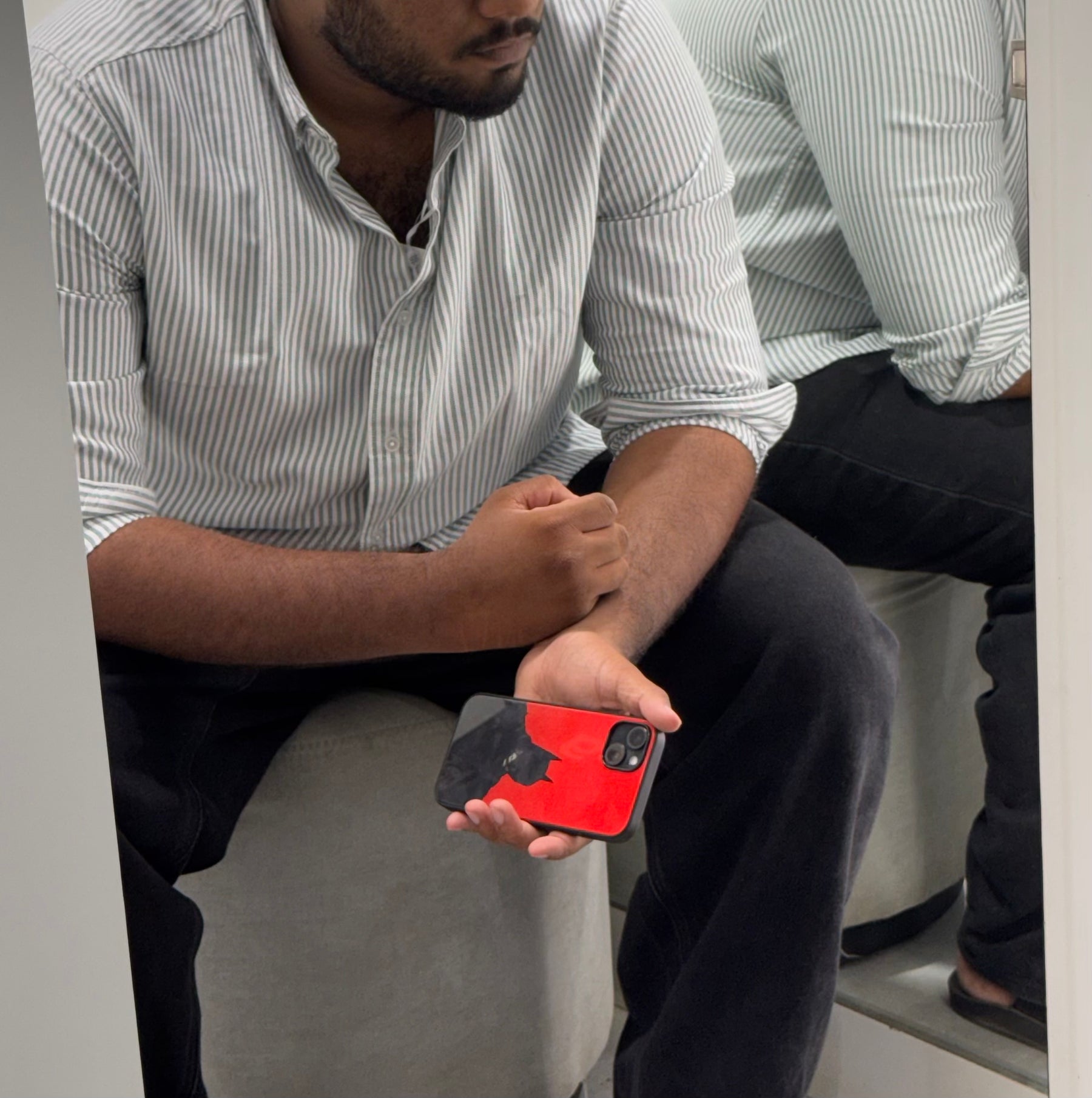 Batman RED IS ON  premium case