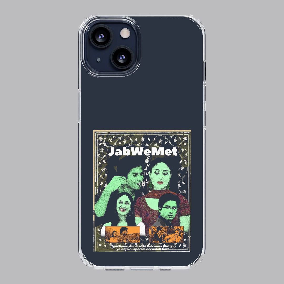 jab we met bollywood poloroid premium transparent case