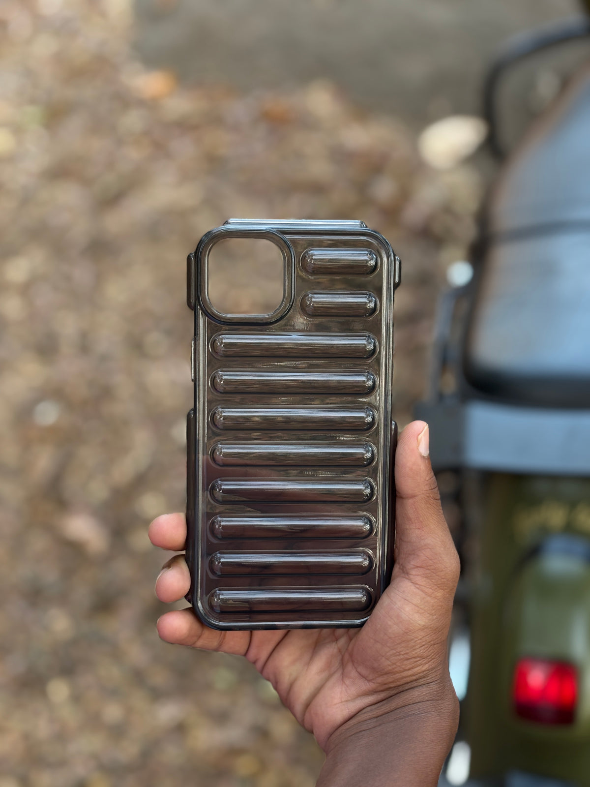 Smoky Black capsule case for iphone