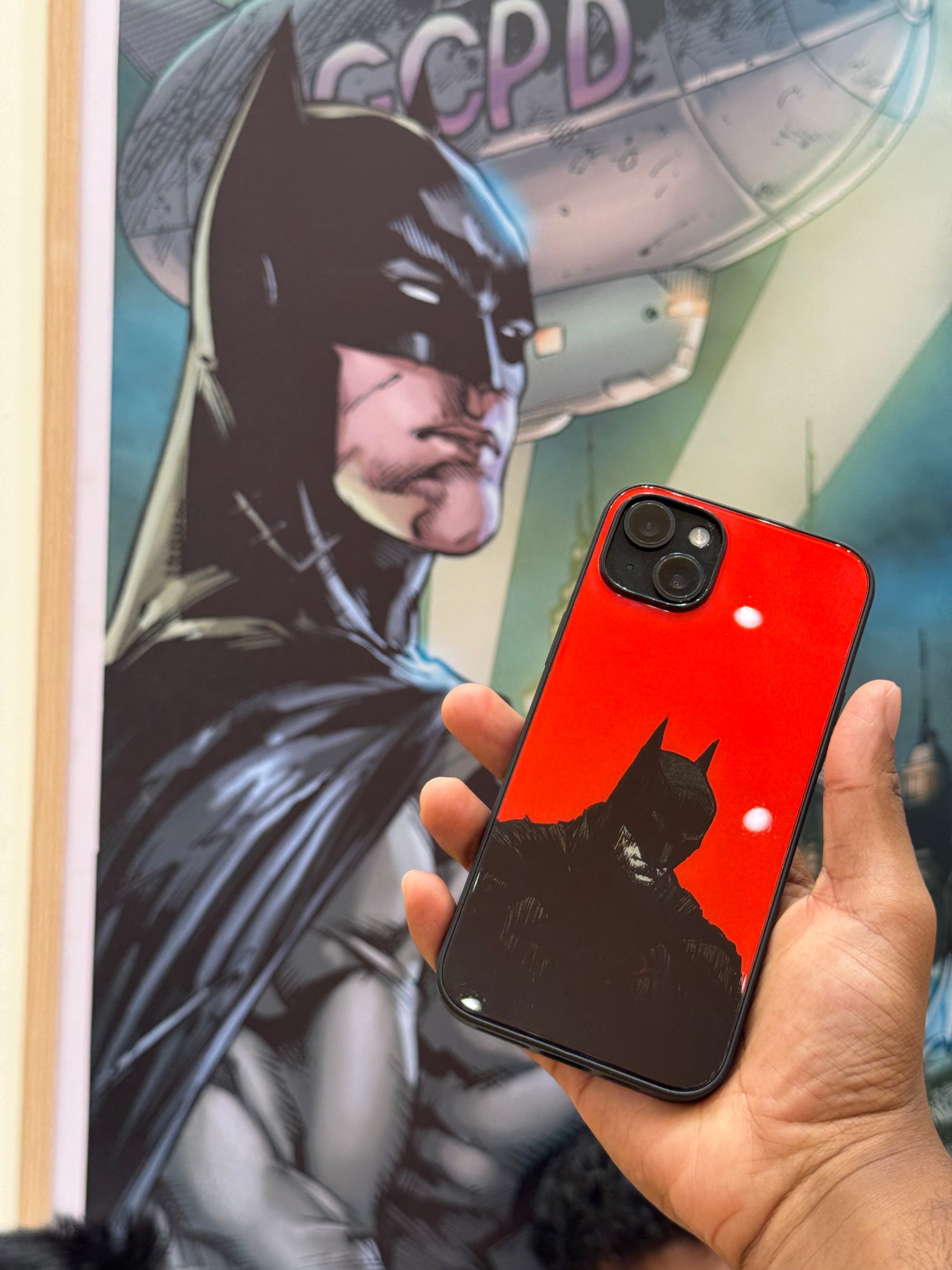 Batman RED IS ON  premium case