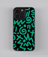 Abstract Pop Art Premium Glass Case