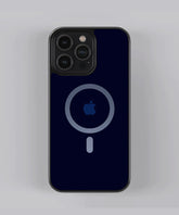 Apple Blue Design Premium Glass Case