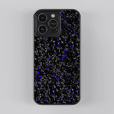 Carbon Fiber Blue Premium Glass Case