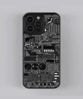 Circuit Board Design Premium Glass Case