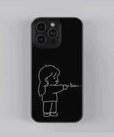 Couple Artwork Premium Glass Case