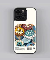Cute Pastel Design Premium Glass Case
