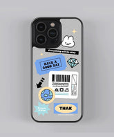 Cute Reminder Series Premium Glass Case