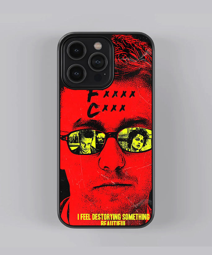 fight club red is on premium case