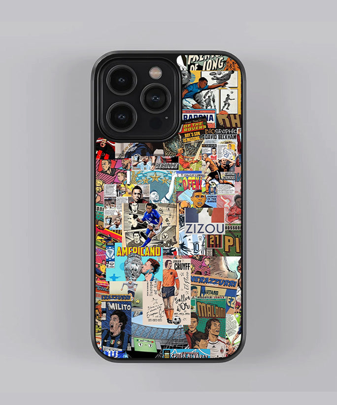 Football Players' Collage Premium Case