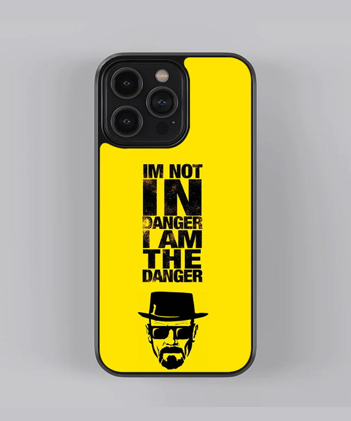 I am Danger Premium Glass Case