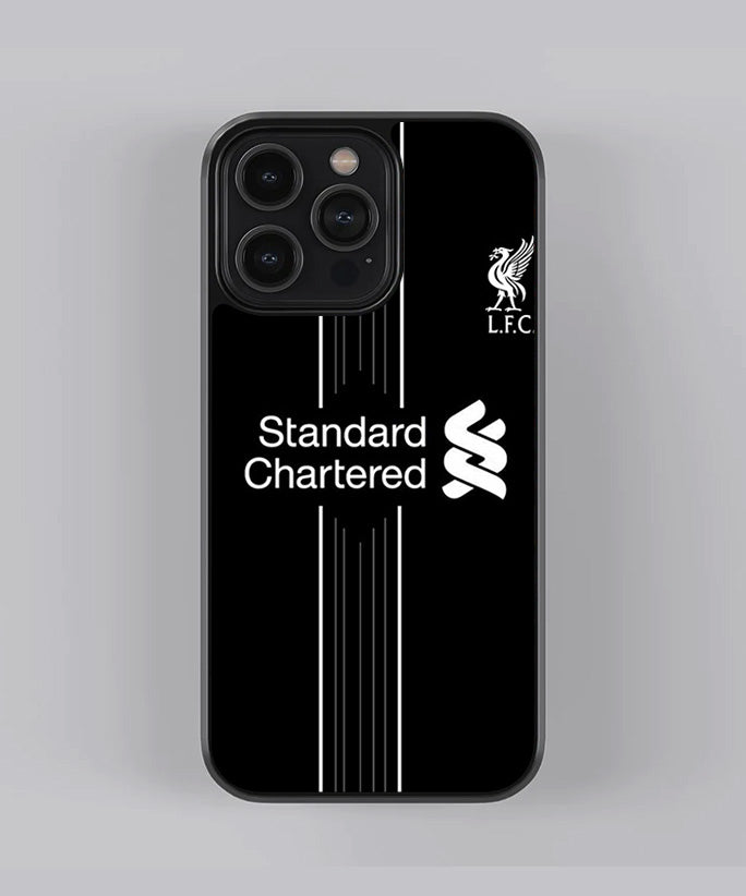 Liverpool Black Jersey Premium Glass Case