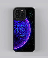 Planet Sorrounded by Stars Premium Glass Case