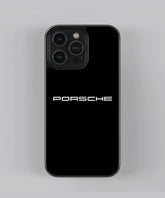 Porche plain black elegant edition premium case