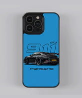Porsche 911 Blue Premium Case