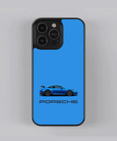 Porsche blue editing premium case