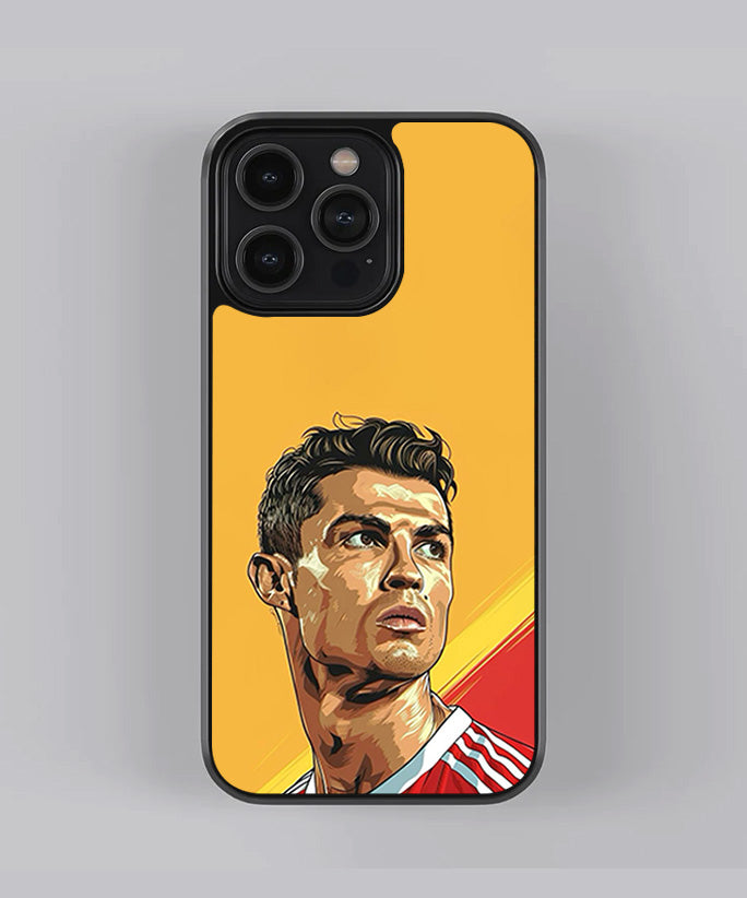 Ronaldo Yellow Bg Premium Case