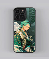Roronoa Zoro Anime Premium Glass Case