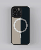 Simple Dual Color Premium Glass Case