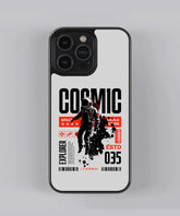 Comic Space Astronaut Premium Glass Case\