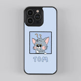 Tom Blue Premium Glass Case