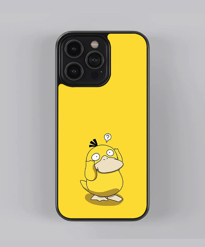 Yellow Psyduck Premium Glass Case
