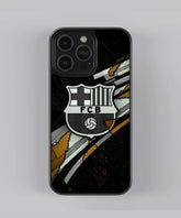 barcelona retro logo premium case