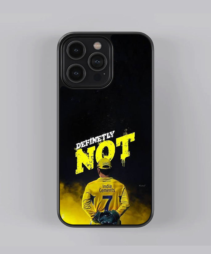 definitely not thala dhoni premium case