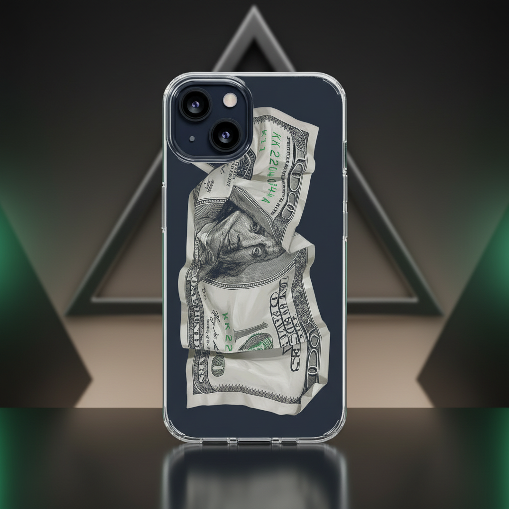 Dollar Premium Transparent Case