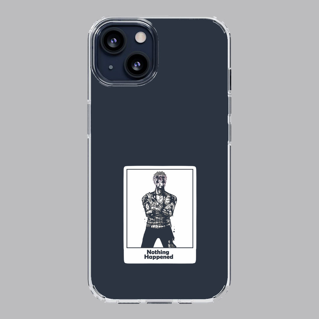 nothing happend premium transparent case