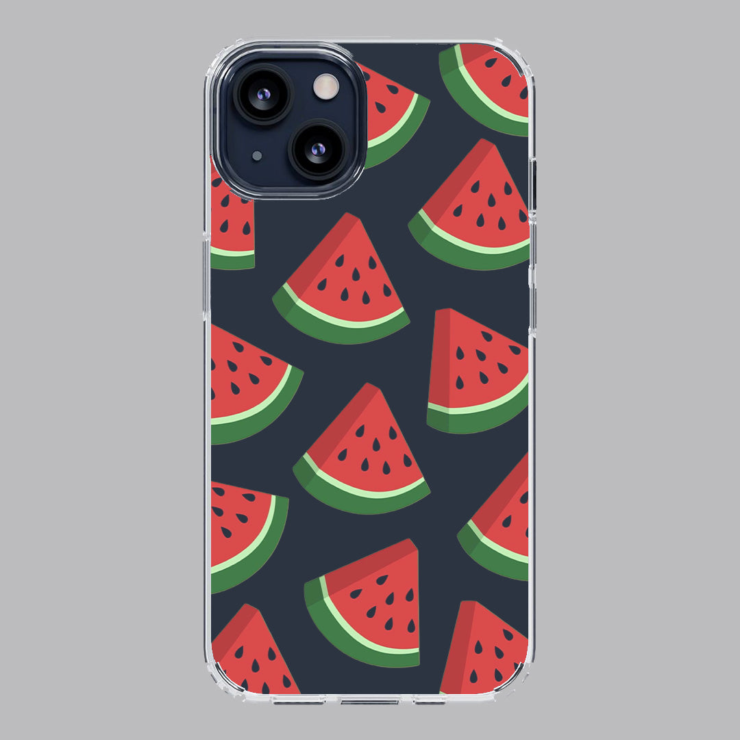 Watermelon Pattern Design Premium Transparent Case