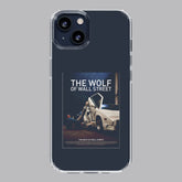 wolf of the wall street poster premium transparent case